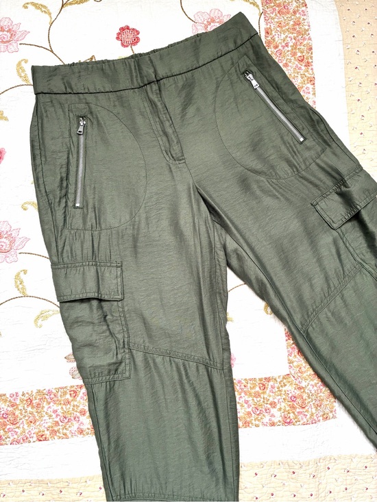 Dkny Pants - DKNY Cargo Utility Pants with Zip Pockets